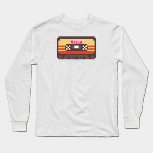 Nasum 8bit cassette Long Sleeve T-Shirt